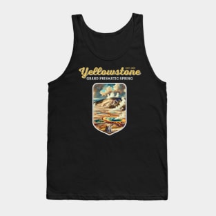 USA - NATIONAL PARK - YELLOWSTONE Grand Prismatic Spring - 5 Tank Top